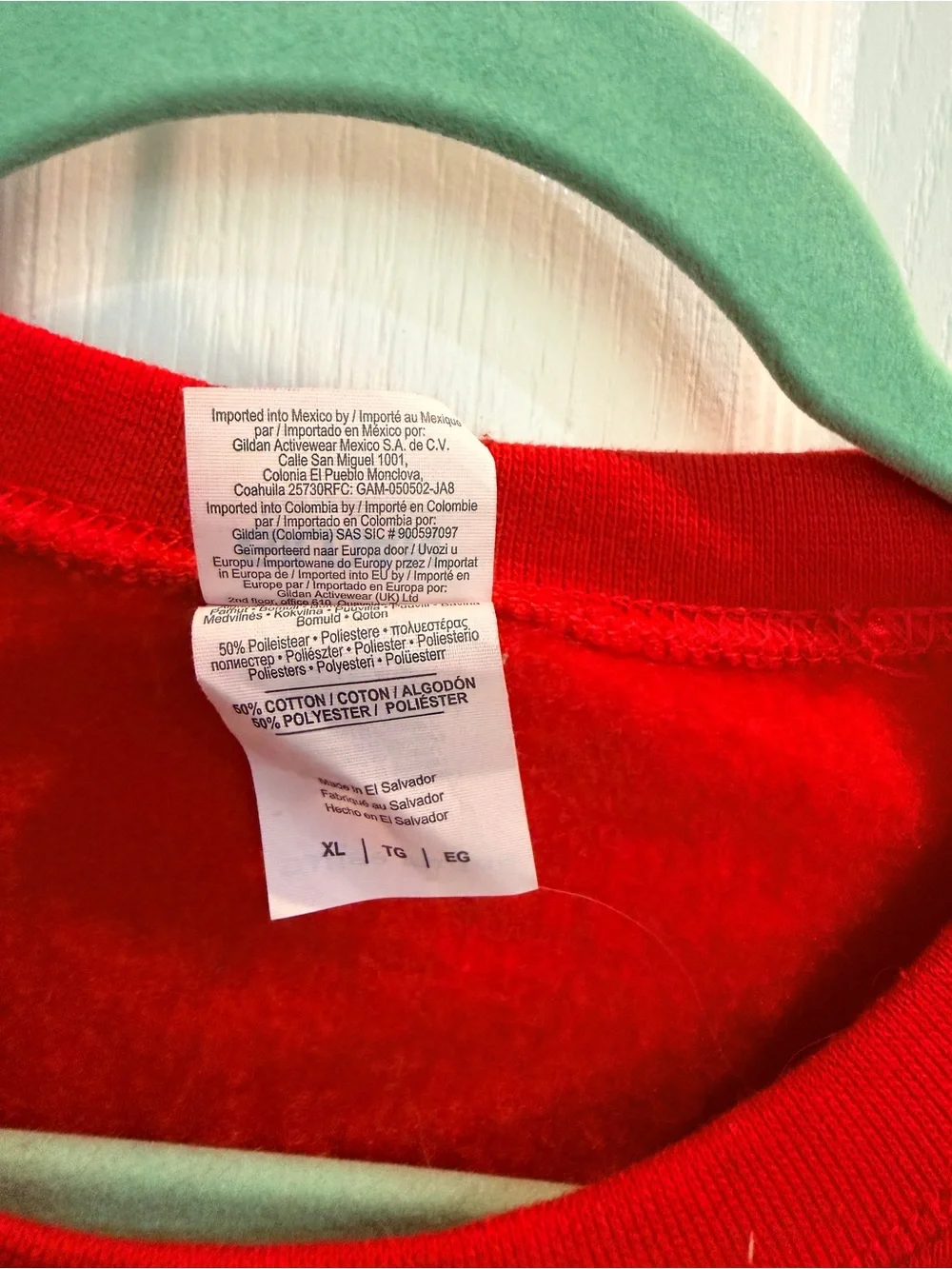 John Mayer Red Holiday Graphic Sweater Size XL